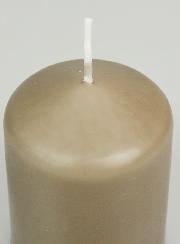 Bougie Décoration 8cm - Taupe