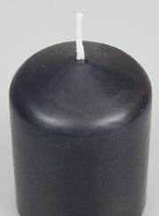 Bougie Décoration 8cm - Anthracite