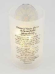 Photophore LED - Vierge Miraculeuse & Prière