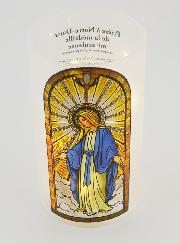 Photophore LED - Vierge Miraculeuse & Prière