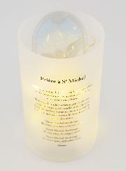 Photophore LED - Saint Michel & Prière