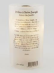 Photophore LED & Prière - Saint Joseph