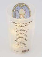 Photophore LED & Prière - Pape Leon XIV