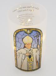 Photophore LED & Prière - Pape Leon XIV