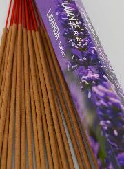 Encens en Bâtonnets Lavande 30g - Sans Charbon