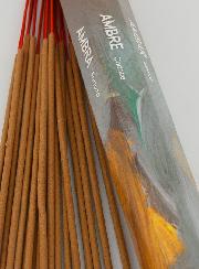 Encens en Bâtonnets Ambre 30g - Sans Charbon
