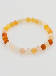 Bracelet en Pierre Naturelle de Jade Multicolore - 6mm