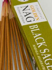 Encens Masala Golden Nag - Sauge Noire