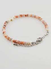 Bracelet Croix et Pierres Granit Rose