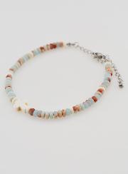 Bracelet Croix et Pierres Pastel