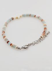 Bracelet Croix et Pierres Pastel