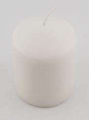 Bougie Décoration 8cm - Blanc Laiteux