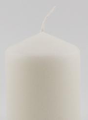 Bougie Décoration 8cm - Blanc Laiteux