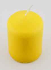 Bougie Décoration 8cm - Jaune