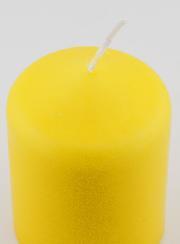 Bougie Décoration 8cm - Jaune