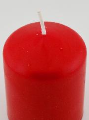 Bougie Décoration 8cm - Rouge