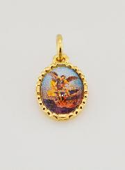 Médaille Bord Torsadé 15mm - Saint Michel