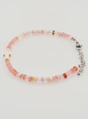 Bracelet Croix et Pierres en Verre