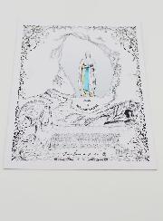 Carte de Notre Dame de Lourdes