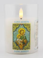 Veilleuse LED - Prière de Saint Joseph