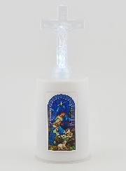 Bougie d'Église à Led - Nativité