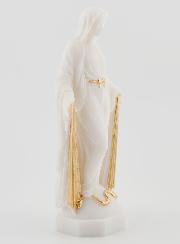 Statue Vierge Miraculeuse aux Rayons Dorés - 12cm