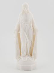 Statue Vierge Miraculeuse en Albâtre - 12cm