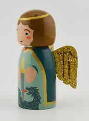 Statue de Saint Michel - 10cm