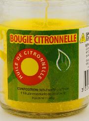 Bougie Verre à la Citronnelle