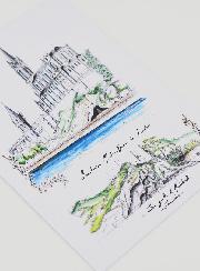 Carte Sanctuaire et Grotte de Lourdes