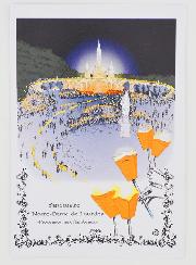 Carte Procession aux Flambeaux - Lourdes