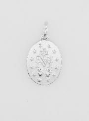 Médaille Miraculeuse Rhodiée - 16mm