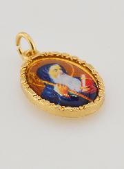 Médaille Bord Torsadé 25mm - Saint Benoît