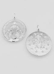 Médaille Miraculeuse Rhodiée - 26mm