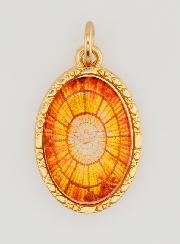 Médaille Bord Torsadé 25mm - Esprit Saint