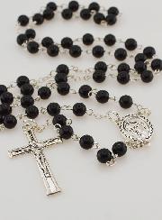 Chapelet Pierres Naturelles - Onyx Noir
