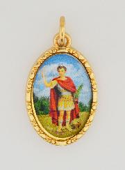 Médaille Bord Torsadé 25mm - Saint Expedit