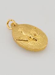 Médaille Bord Torsadé 25mm - Saint Expedit