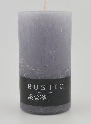 Bougie de Décoration Rustique 38h - Gris
