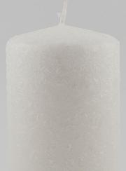 Bougie de Décoration Effet Polaire - Blanc
