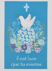 Carte de Confirmation - Colombe