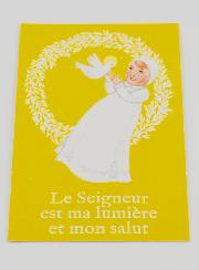 Carte de Baptême - Lumière