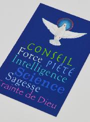 Carte de Confirmation - Les 7 Dons
