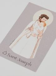 Carte de Baptême - Saint Joseph