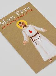 Carte de Prière d'Abandon - St Charles de Foucauld