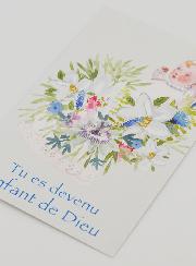 Carte de Baptême - Enfant de Dieu