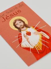Carte de Communion - Sacré Coeur de Jésus