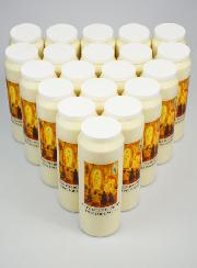 Lot de 20 Bougies de Neuvaine ND de l'Île Bouchard