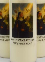 Lot de 20 Bougies de Neuvaine à Sainte Scholastique
