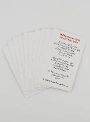Lot de 10 Cartes de Prière ND de l'Île Bouchard